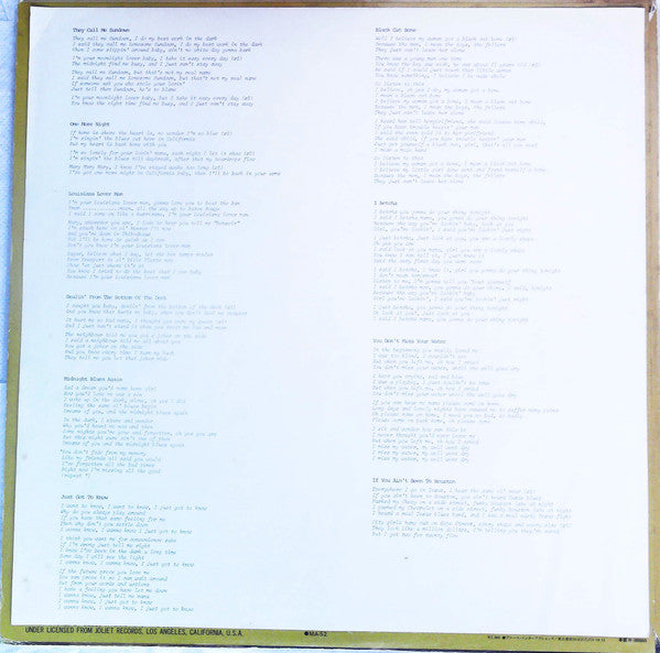 Lonesome Sundown - Been Gone Too Long (Vinyl, LP, Album, Reissue, Stereo) Near Mint (NM or M-) / Very Good Plus (VG+)