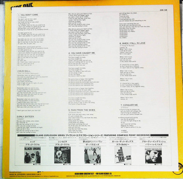 Sly & Robbie - The Sixties, Seventies + Eighties = Taxi (Vinyl, LP, Album, Stereo) Near Mint (NM or M-) / Very Good Plus (VG+)