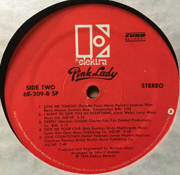 Pink Lady - Untitled (Vinyl, LP, Album) Good Plus (G+) / Good Plus (G+)