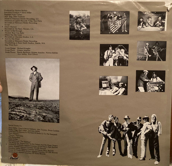 Norton Buffalo - Desert Horizon (Vinyl, LP, Album) Very Good (VG) / Very Good (VG)