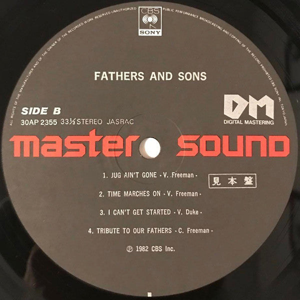 Wynton Marsalis - Fathers & Sons (Vinyl, LP, Album) Very Good Plus (VG+) / Very Good Plus (VG+)