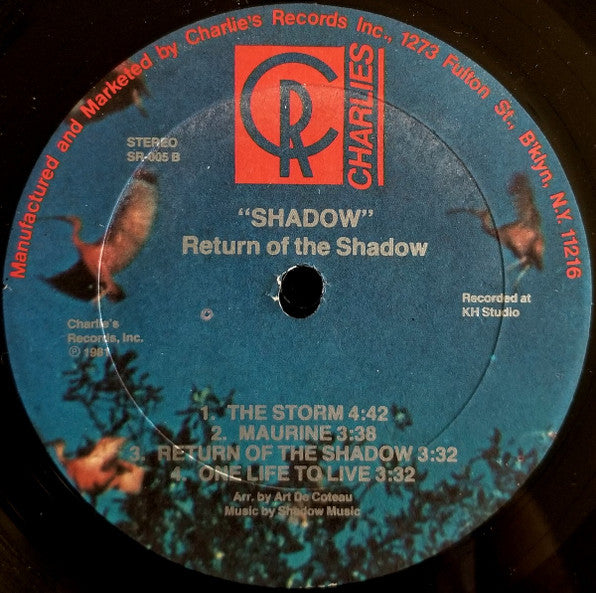 Shadow (11) - Return Of The Shadow (Vinyl, LP, Album) Very Good (VG) / Very Good (VG)