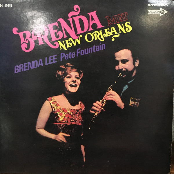 Brenda Lee - Brenda Met New Orleans (Vinyl, LP) Very Good Plus (VG+) / Very Good Plus (VG+)