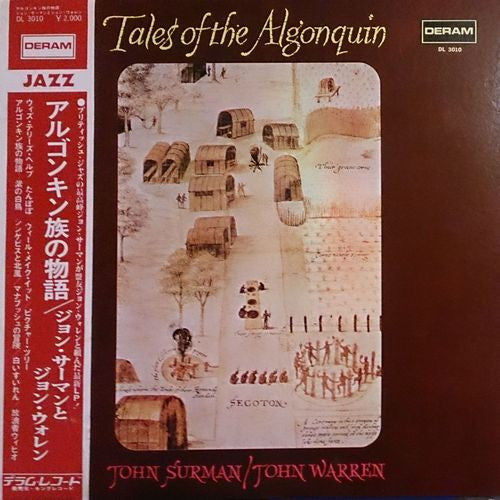 John Surman - Tales Of The Algonquin (Vinyl, LP, Album) Very Good Plus (VG+) / Very Good (VG)