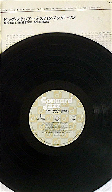Ernestine Anderson - Big City (Vinyl, LP, Album, Stereo) Very Good Plus (VG+) / Very Good Plus (VG+)