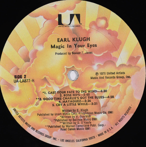 Earl Klugh - Magic In Your Eyes (Vinyl, LP, Album) Very Good (VG) / Good Plus (G+)