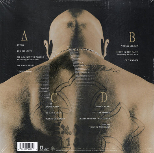 2Pac - Me Against The World (2xVinyl, LP, Album, Reissue, Stereo) Near Mint (NM or M-) / Near Mint (NM or M-)
