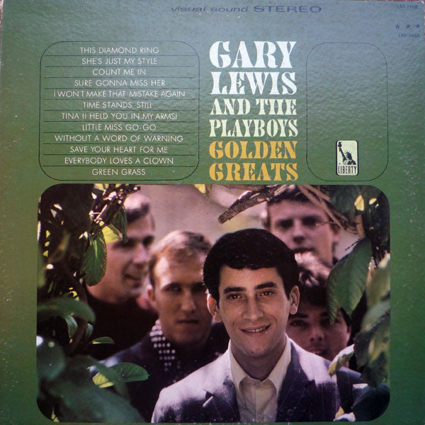 Gary Lewis & The Playboys - Golden Greats (Vinyl, LP, Compilation, Stereo) Very Good Plus (VG+) / Very Good Plus (VG+)