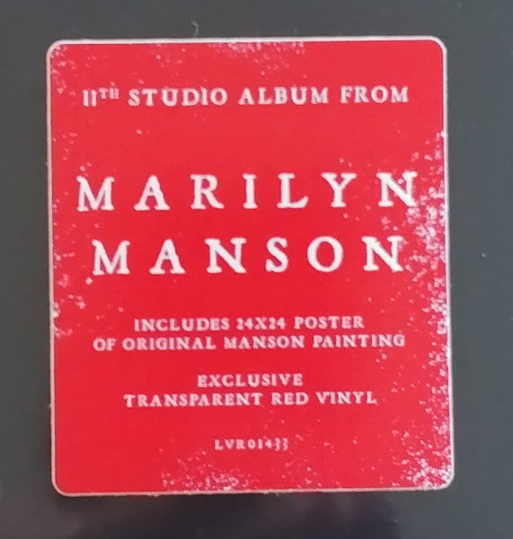 Marilyn Manson - We Are Chaos (Vinyl, LP, Album, Limited Edition) Near Mint (NM or M-) / Near Mint (NM or M-)