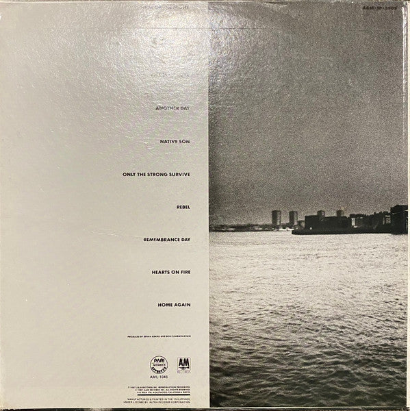 Bryan Adams - Into The Fire (Vinyl, LP, Stereo) Very Good Plus (VG+) / Very Good Plus (VG+)
