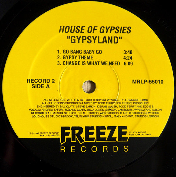 House Of Gypsies - Gypsyland (2xVinyl, LP) Good Plus (G+) / Good Plus (G+)
