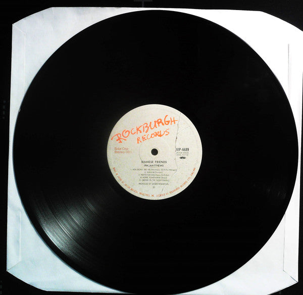 Iain Matthews - Siamese Friends (Vinyl, LP, Album) Near Mint (NM or M-) / Very Good Plus (VG+)