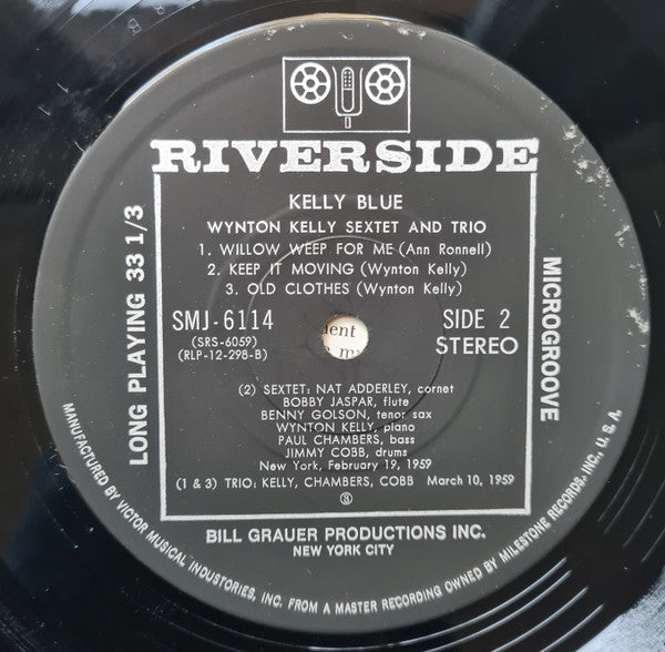 Wynton Kelly - Kelly Blue (Vinyl, LP, Album, Reissue)