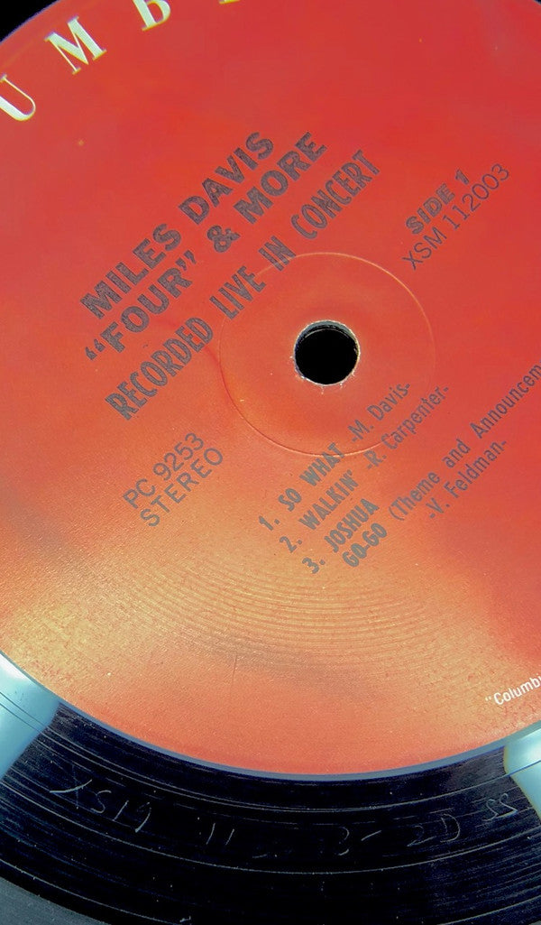 Miles Davis - 'Four' & More (Recorded Live In Concert) (Vinyl, LP, Album, Reissue, Stereo) Very Good (VG) / Very Good Plus (VG+)