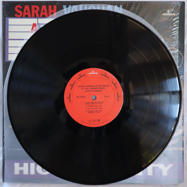 Sarah Vaughan - After Hours At The London House (Vinyl, LP, Album, ...