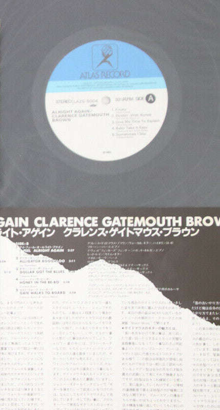 Clarence "Gatemouth" Brown - Alright Again! (Vinyl, LP, Album)