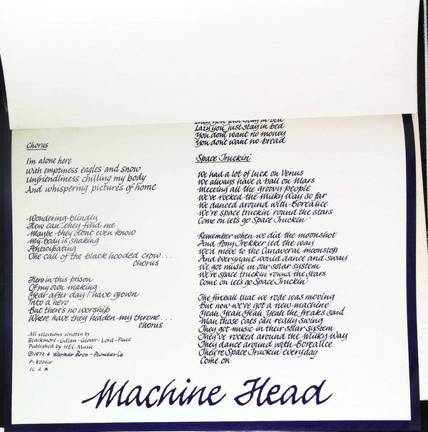 Deep Purple - Machine Head (Vinyl, LP, Album)