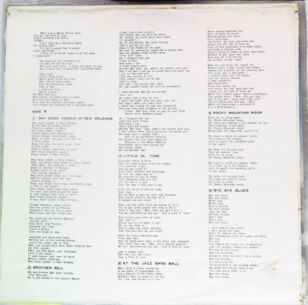 Bing Crosby - Bing & Satchmo (Vinyl, LP, Album, Mono) Very Good Plus (VG+) / Near Mint (NM or M-)