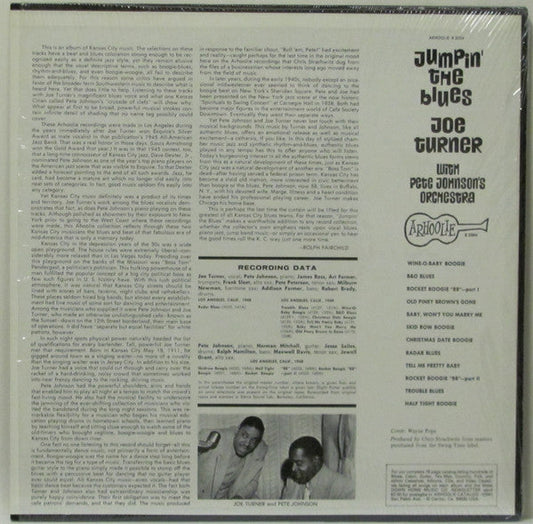 Big Joe Turner - Jumpin' The Blues (Vinyl, LP, Album, Repress) Very Good Plus (VG+) / Very Good Plus (VG+)