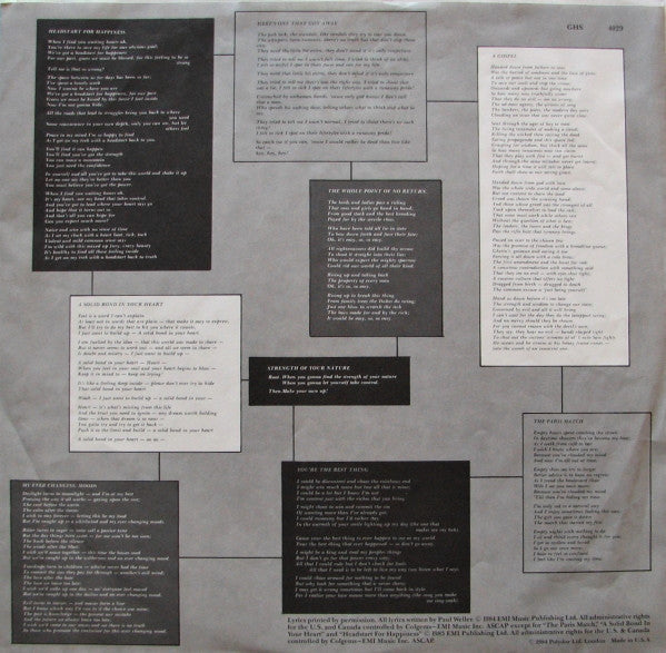 The Style Council - My Ever Changing Moods (Vinyl, LP, Album) Very Good (VG) / Good Plus (G+)