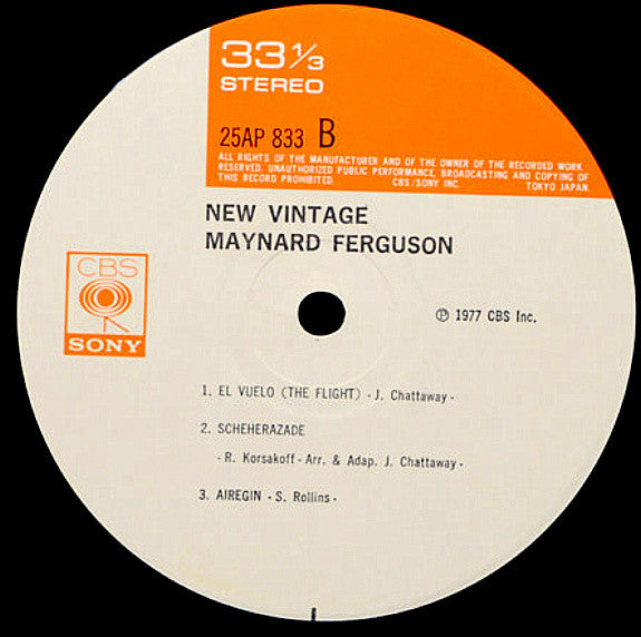 Maynard Ferguson - New Vintage (Vinyl, LP, Album)