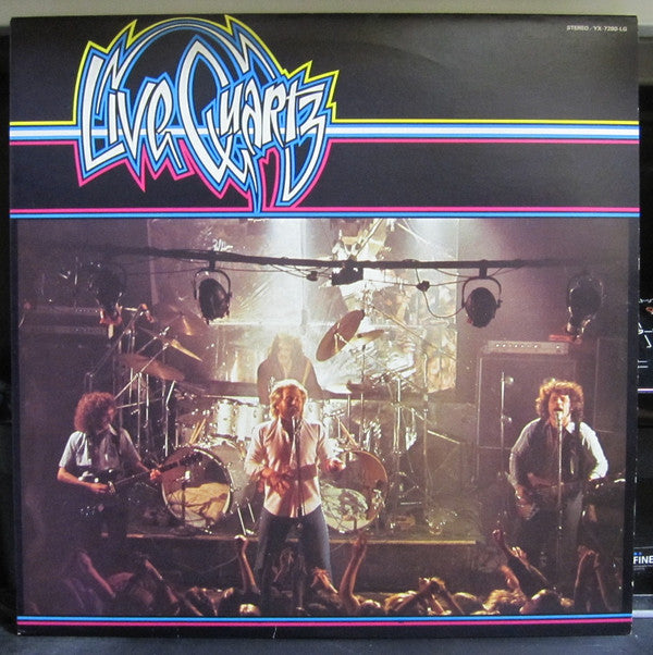 Quartz (10) - Live Quartz (Vinyl, LP, Album, Promo) Very Good Plus (VG+) / Very Good Plus (VG+)