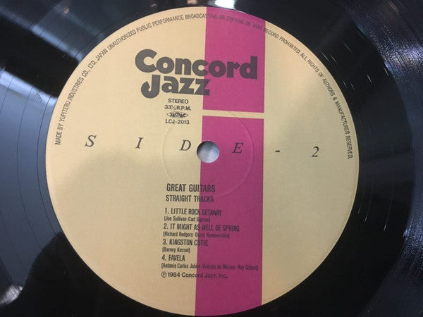 Charlie Byrd - Great Guitars / Straight Tracks (Vinyl, LP, Stereo) Very Good Plus (VG+) / Good (G)