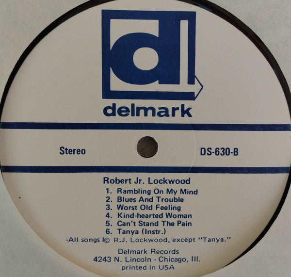 Robert Lockwood Jr. - Steady Rollin' Man (Vinyl, LP, Album, Stereo) Very Good Plus (VG+) / Very Good Plus (VG+)