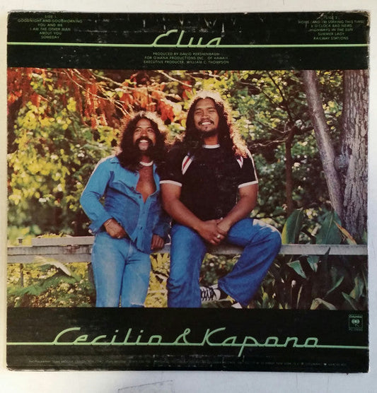 Cecilio & Kapono - Elua (Vinyl, LP, Album) Good Plus (G+) / Very Good (VG)