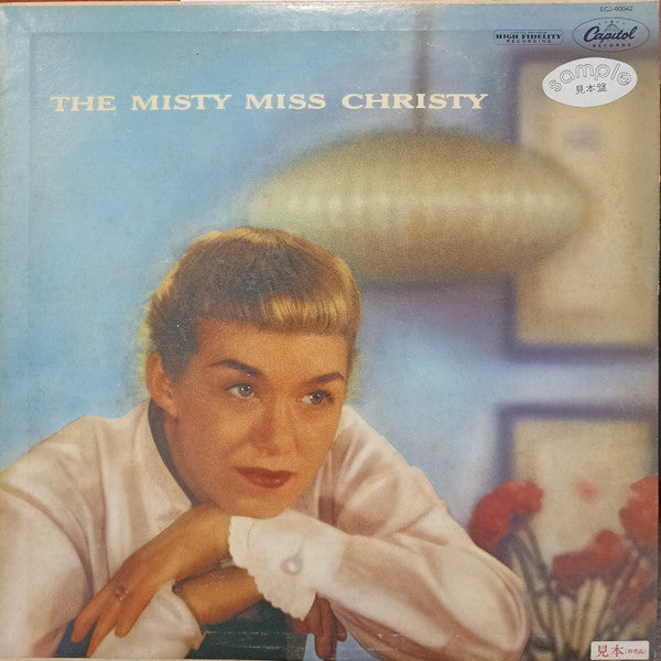June Christy - The Misty Miss Christy (Vinyl, LP, Album, Reissue, Mono) Near Mint (NM or M-) / Very Good (VG)