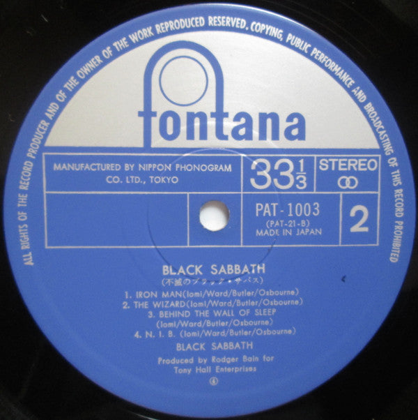 Black Sabbath - Attention! (Vinyl, LP, Compilation, Reissue, Stereo) Very Good Plus (VG+) / Good Plus (G+)