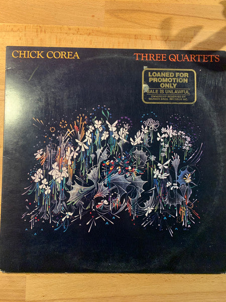 Chick Corea - Three Quartets (Vinyl, LP, Album, Stereo)