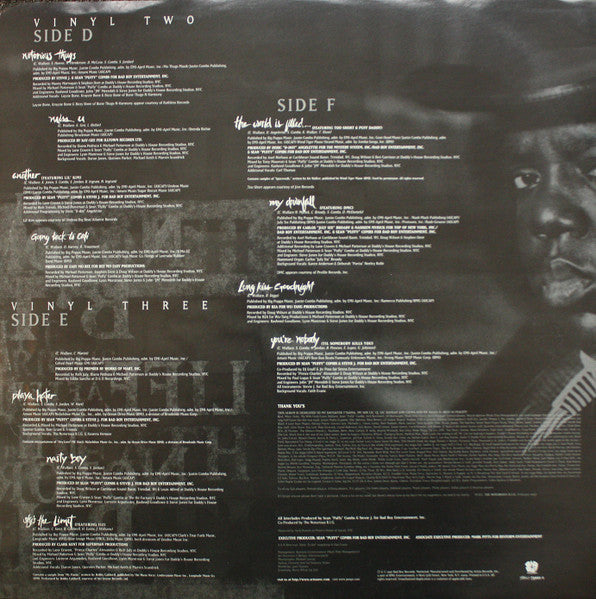 Notorious BIG - Life After Death (3xVinyl, LP, Album) Good Plus (G+) / Very Good (VG)