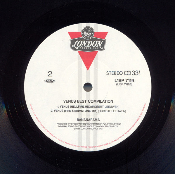 Bananarama - Venus Best Compilation (Vinyl, 12", 33 ⅓ RPM, Single) Near Mint (NM or M-) / Very Good Plus (VG+)