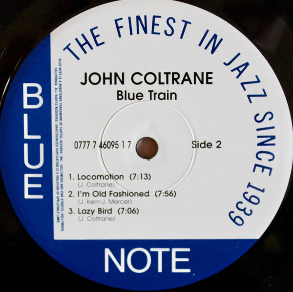 John Coltrane - Blue Train (Vinyl, LP, Album, Reissue, Stereo) Near Mint (NM or M-) / Near Mint (NM or M-)