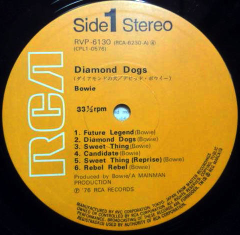 David Bowie - Diamond Dogs (Vinyl, LP, Album, Reissue)
