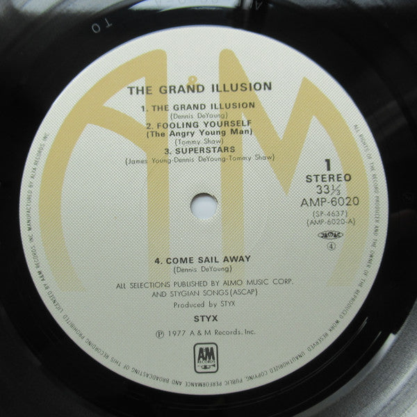 Styx - The Grand Illusion (Vinyl, LP, Album, Reissue)