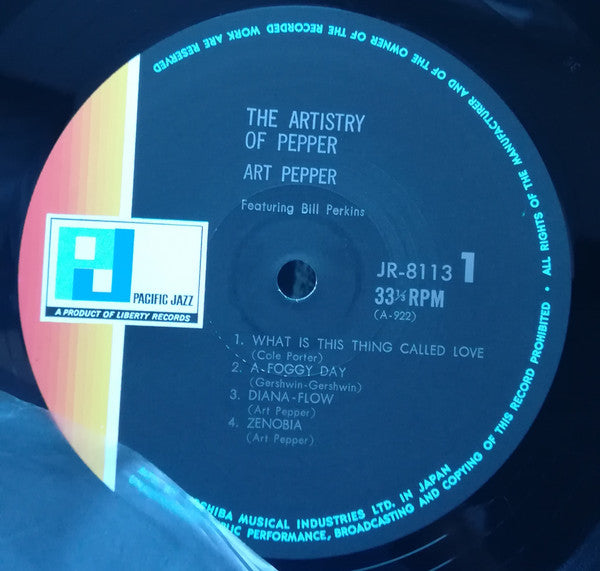 Art Pepper - The Artistry Of Pepper (Vinyl, LP, Album, Compilation,...