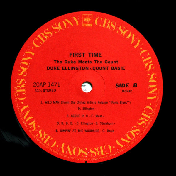 Duke Ellington - First Time! The Count Meets The Duke (Vinyl, LP, A...