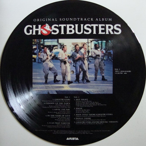 Various - Ghostbusters (Original Soundtrack Album) (Vinyl, LP, Album, Picture Disc) Very Good Plus (VG+) / Very Good (VG)