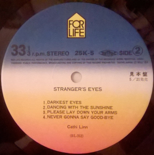 Cathi Linn - Stranger's Eyes (Vinyl, LP, Album) Near Mint (NM or M-) / Very Good Plus (VG+)