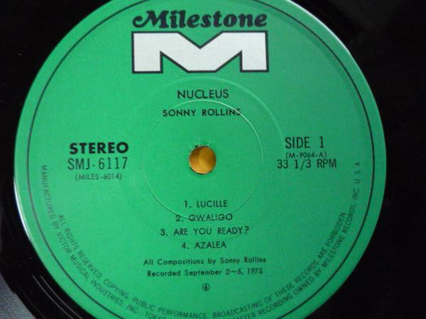 Sonny Rollins - Nucleus (Vinyl, LP, Album)