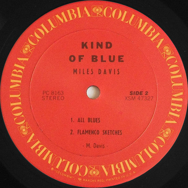 Miles Davis - Kind Of Blue (Vinyl, LP, Album, Reissue, Stereo)