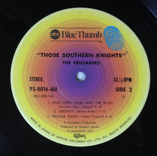 The Crusaders - Those Southern Knights (Vinyl, LP, Album, Limited E...