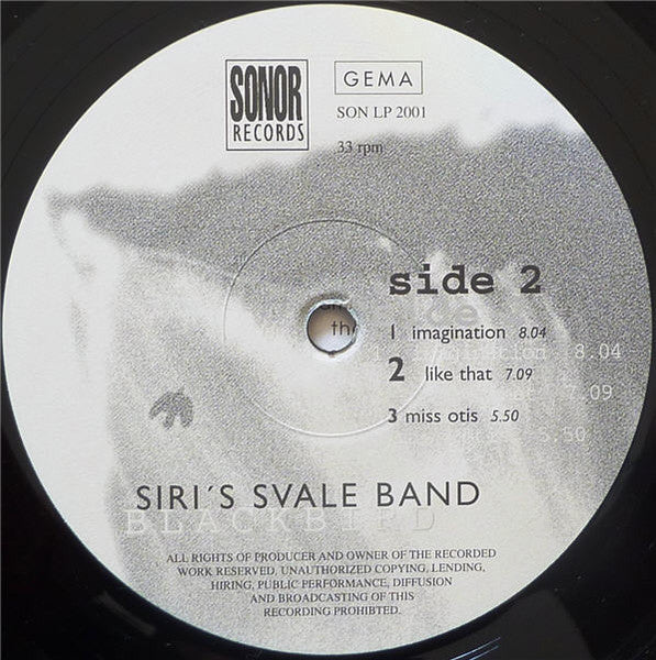 Siri's Svale Band - Blackbird (Vinyl, LP, Album) Very Good Plus (VG+) / Very Good Plus (VG+)