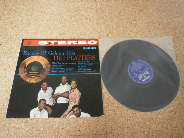 The Platters - Encore Of Golden Hits (Vinyl, LP, Compilation, Stereo)