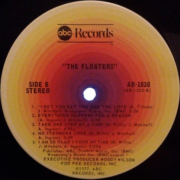 The Floaters - The Floaters (Vinyl, LP, Album, Stereo) Very Good (VG) / Good Plus (G+)