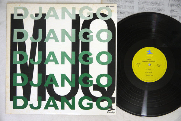 The Modern Jazz Quartet - Django (Vinyl, LP, Album, Reissue, Mono)