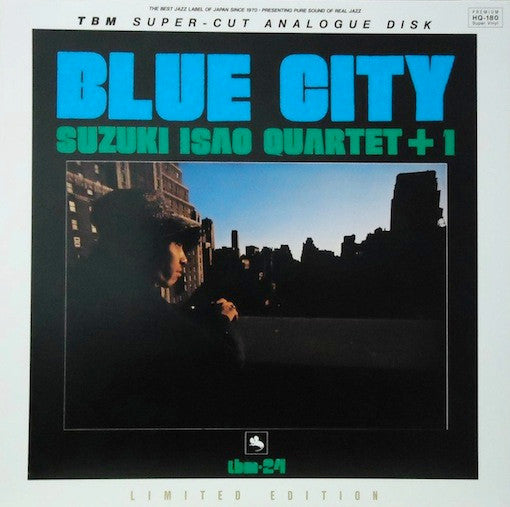 Isao Suzuki Quartet - Blue City (Vinyl, LP, Album, Reissue, Limited Edition) Near Mint (NM or M-) / Near Mint (NM or M-)