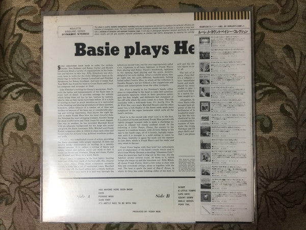 Count Basie Orchestra - Basie Plays Hefti (Vinyl, LP, Album, Reissue) Very Good (VG) / Very Good (VG)